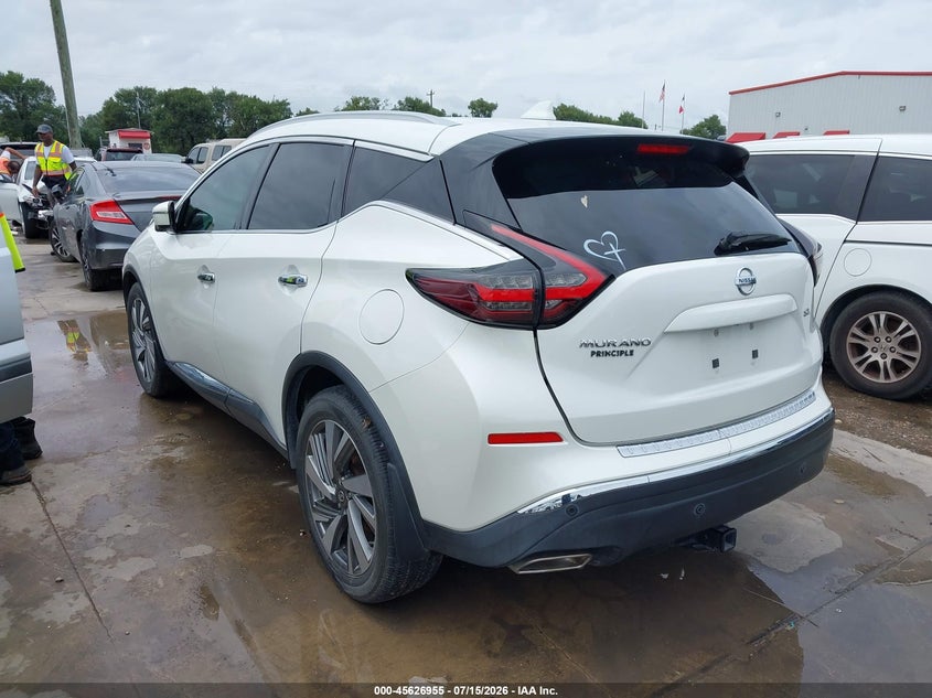 2019 Nissan Murano Sl VIN: 5N1AZ2MJ0KN110850 Lot: 45626955