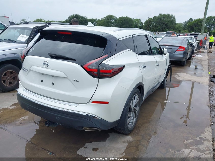 2019 Nissan Murano Sl VIN: 5N1AZ2MJ0KN110850 Lot: 45626955
