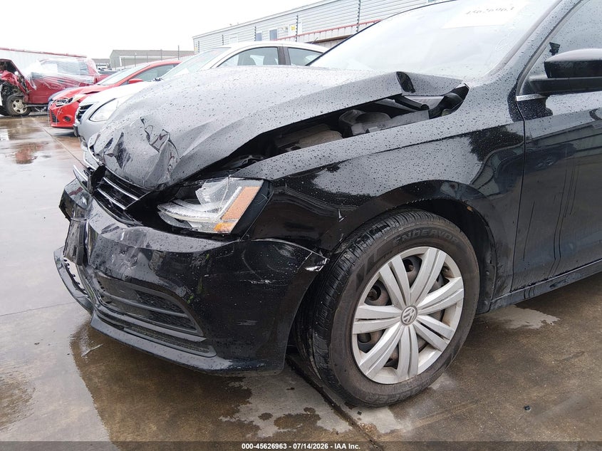 2017 VOLKSWAGEN JETTA SEDAN 1.4L I-4 DI, DOHC, VVT, TURBO, 150HP