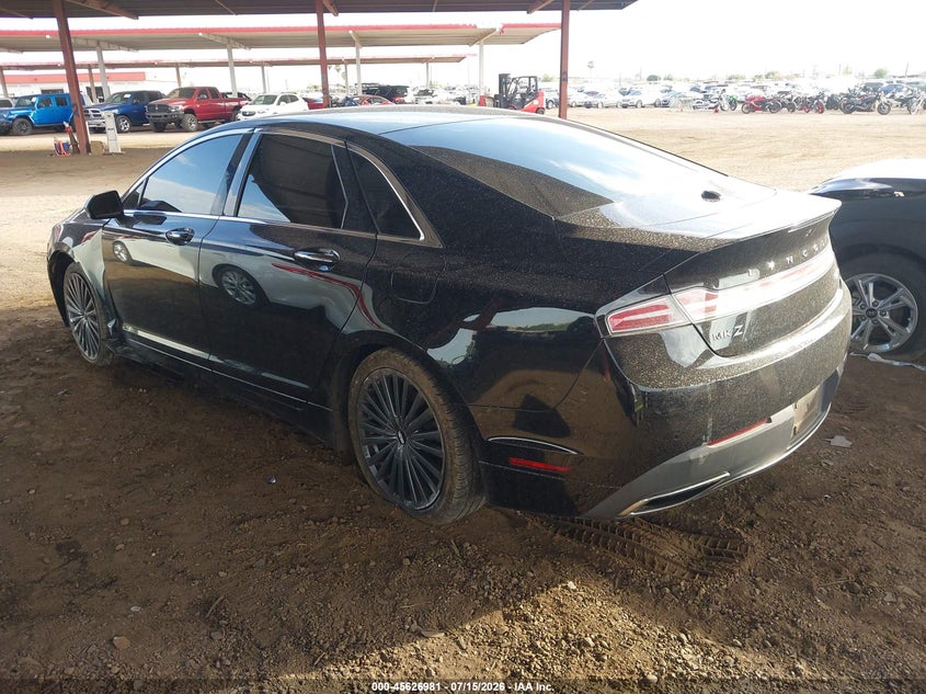 Vin: 3ln6l5f98jr617938, lot: 46125446, lincoln mkz reserve 20183