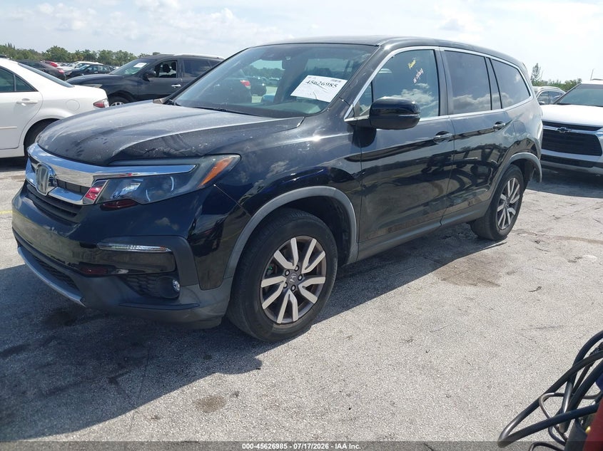 Vin: 5fnyf5h5xlb010569, lot: 46125451, honda pilot 2wd ex-l 20202