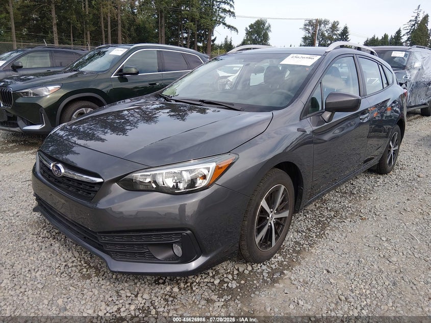 Vin: 4s3gtad6xn3716078, lot: 46125452, subaru impreza premium 5-door 20222