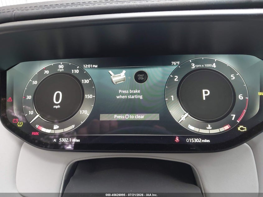 2025 Land Rover Range Rover Sport P400 Dynamic Se VIN: SAL1L9FU4SA422319 Lot: 45626995