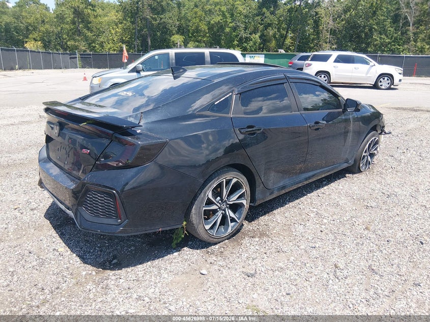 2017 HONDA CIVIC auction photo 4