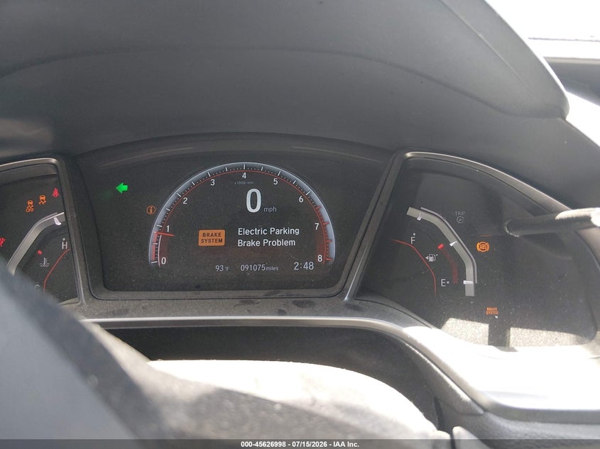 2017 HONDA CIVIC auction photo 7