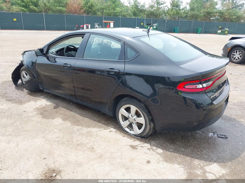 Vin: 1c3cdfbbxfd200053, lot: 46125488, dodge dart sxt 20153