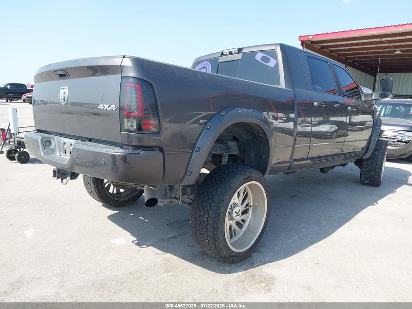 Vin: 3c6ur5nl2jg221448, lot: 46125495, ram 2500 laramie  4x4 6'4 box 20184
