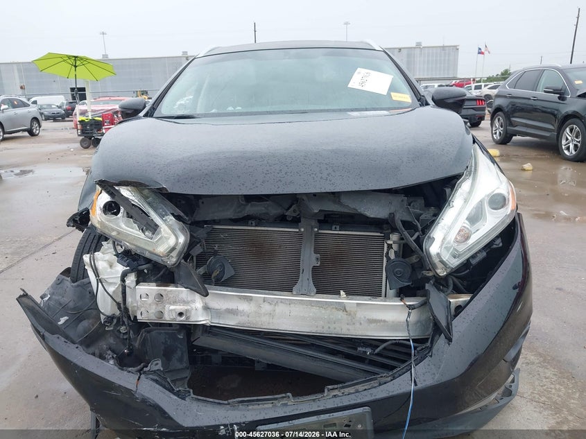 2016 Nissan Murano Sl VIN: 5N1AZ2MG9GN145818 Lot: 45627036