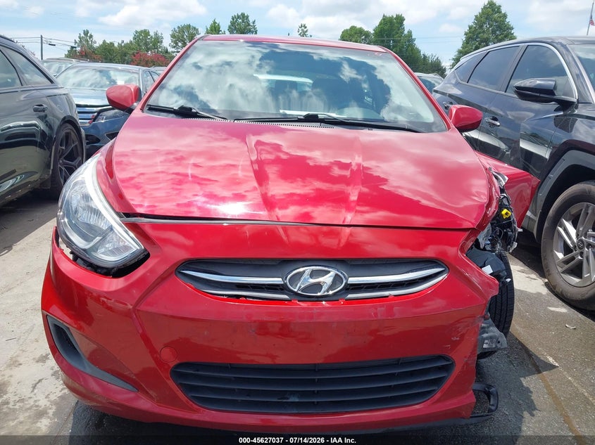2017 Hyundai Accent Se VIN: KMHCT5AE7HU357753 Lot: 45627037