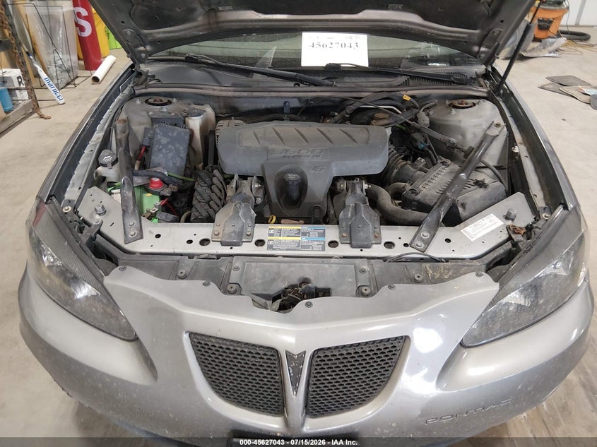 2007 Pontiac Grand Prix VIN: 2G2WP552171196806 Lot: 45627043