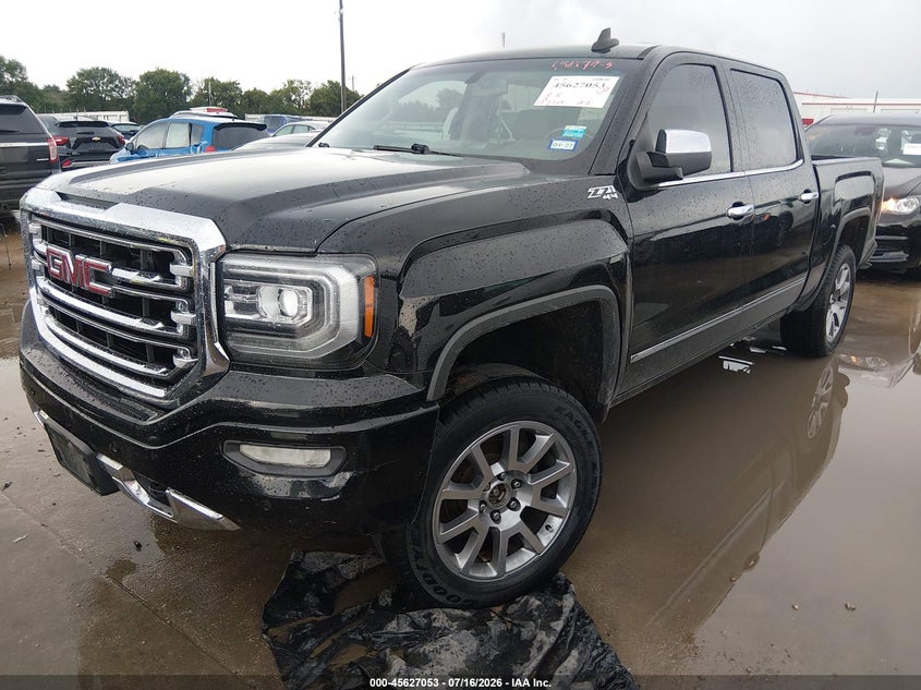 Vin: 3gtu2nec3gg289277, lot: 46125519, gmc sierra 1500 slt 20162