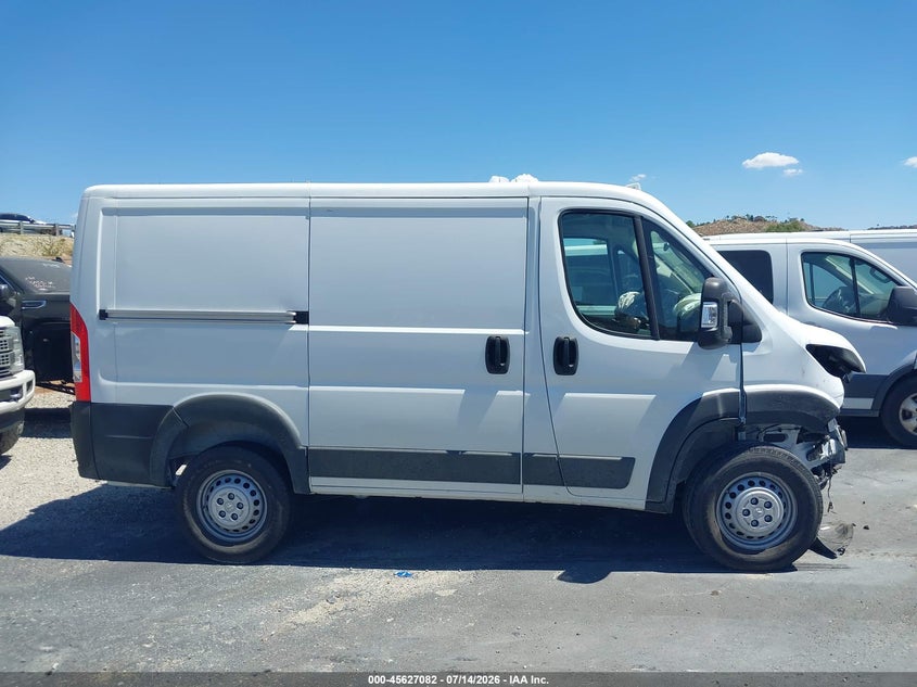 2025 Ram Promaster 1500 Tradesman Low Roof 118 Wb W/Pass Seat VIN: 3C6LRVNG4SE529538 Lot: 45627082