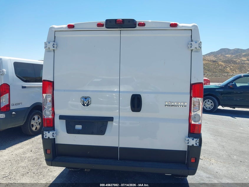 2025 Ram Promaster 1500 Tradesman Low Roof 118 Wb W/Pass Seat VIN: 3C6LRVNG4SE529538 Lot: 45627082