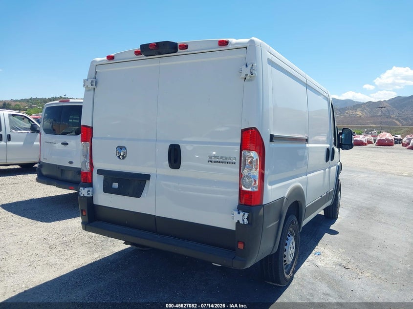 Vin: 3c6lrvng4se529538, lot: 46125548, ram promaster 1500 tradesman low roof 118 wb w/pass seat 20254
