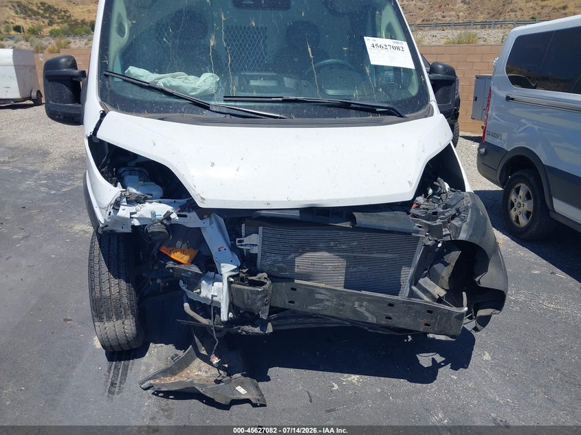2025 Ram Promaster 1500 Tradesman Low Roof 118 Wb W/Pass Seat VIN: 3C6LRVNG4SE529538 Lot: 45627082