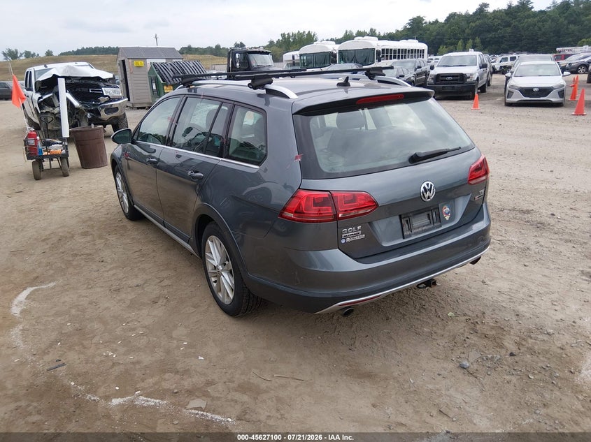 2017 Volkswagen Golf Alltrack Tsi S/Tsi Se/Tsi Sel VIN: 3VWH17AU9HM542360 Lot: 45627100