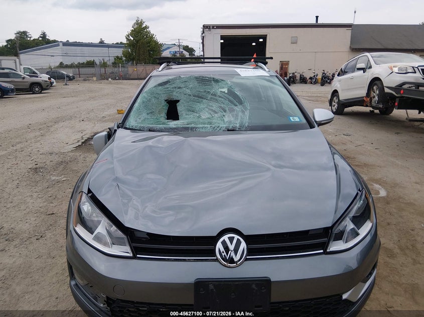 2017 Volkswagen Golf Alltrack Tsi S/Tsi Se/Tsi Sel VIN: 3VWH17AU9HM542360 Lot: 45627100