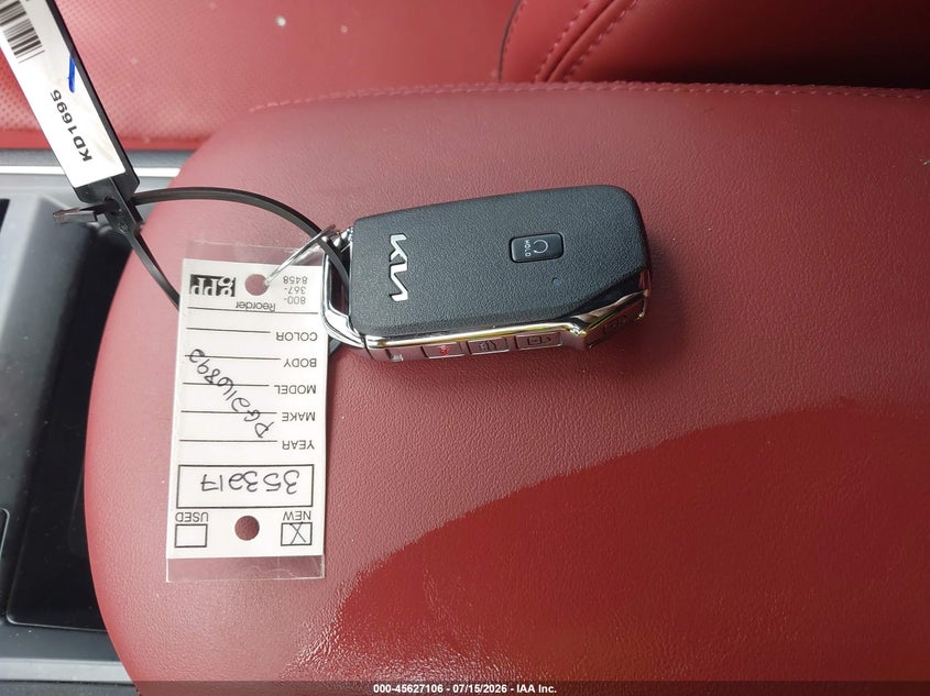 KIA K5 2023 VIN 5XXG64J25PG216892