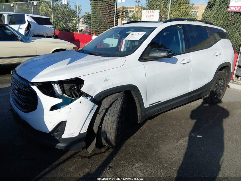 2021 GMC Terrain, Right Front, IAAI, VIN 3GKALPEV4ML388517 — photo 2
