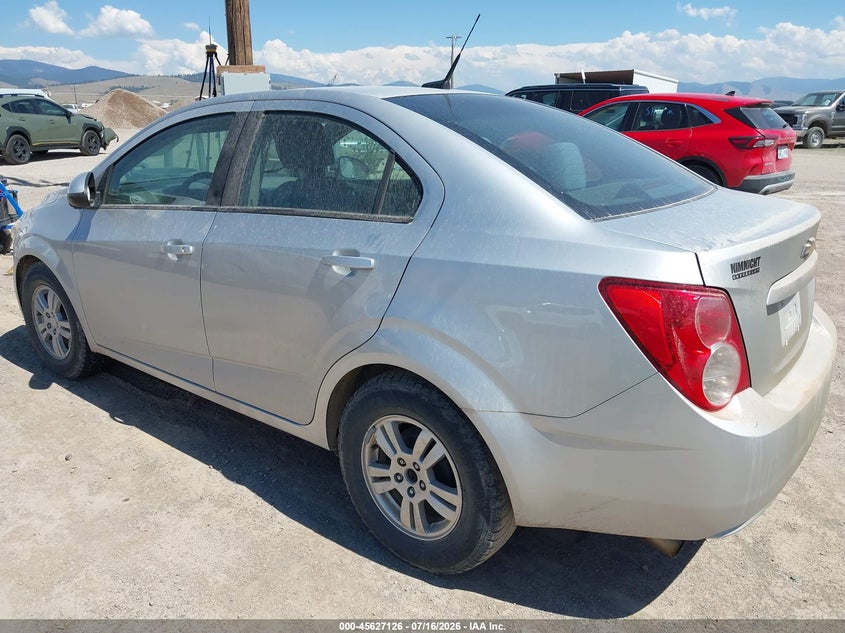Vin: 1g1jb5sh5c4116184, lot: 46125592, chevrolet sonic 1ls 20123