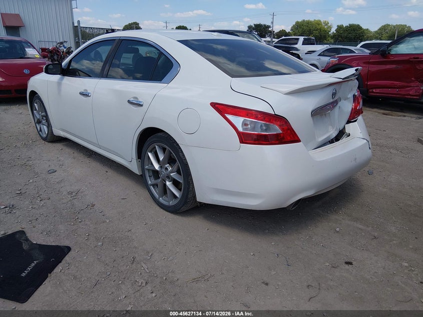 Vin: 1n4aa5ap2bc808366, lot: 46125600, nissan maxima 3.5 sv 20113