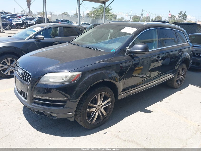 Vin: wa1lmafe0dd007596, lot: 46125617, audi q7 3.0 tdi premium 20132