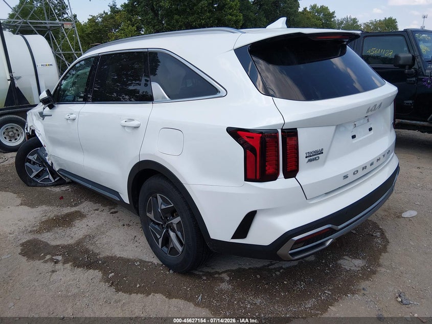 Vin: kndrgdlgxn5103407, lot: 46125620, kia sorento hybrid s 20223