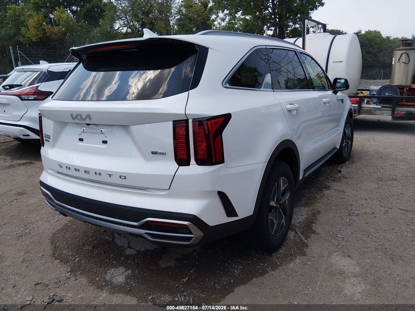 Vin: kndrgdlgxn5103407, lot: 46125620, kia sorento hybrid s 20224