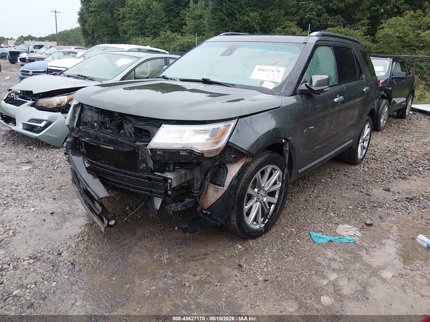 Vin: 1fm5k8f8xgga17428, lot: 46125636, ford explorer limited 20162