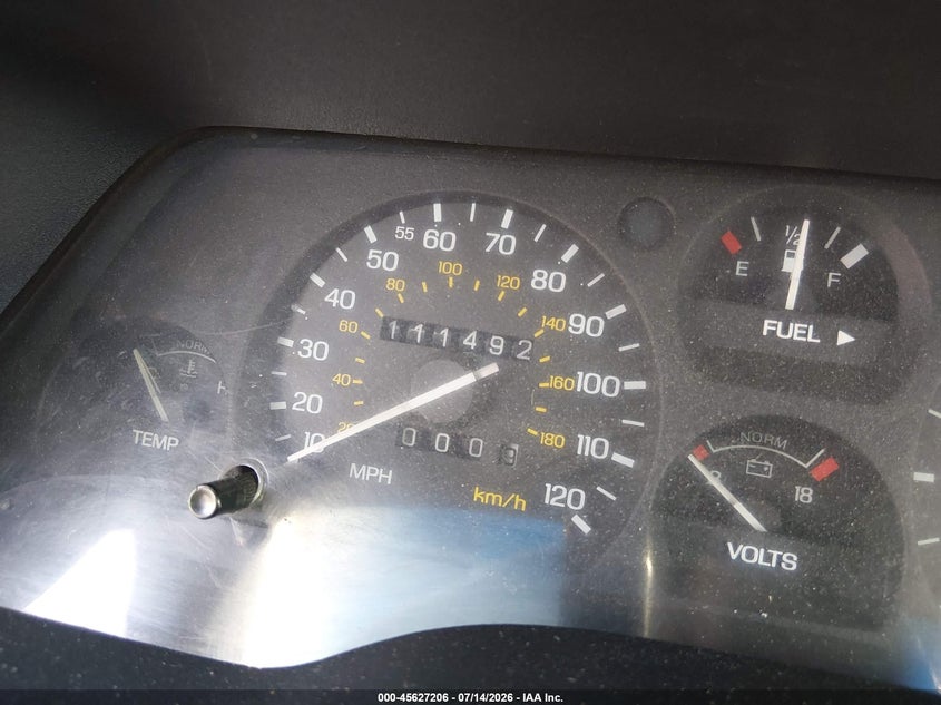 1992 Mercury Cougar Ls VIN: 1MEPM6045NH611349 Lot: 45627206
