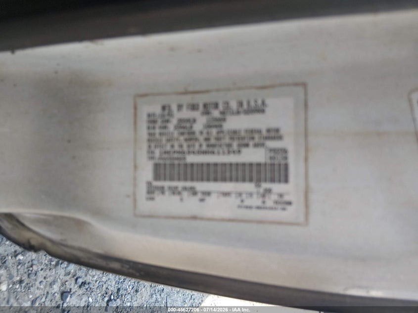 1992 Mercury Cougar Ls VIN: 1MEPM6045NH611349 Lot: 45627206