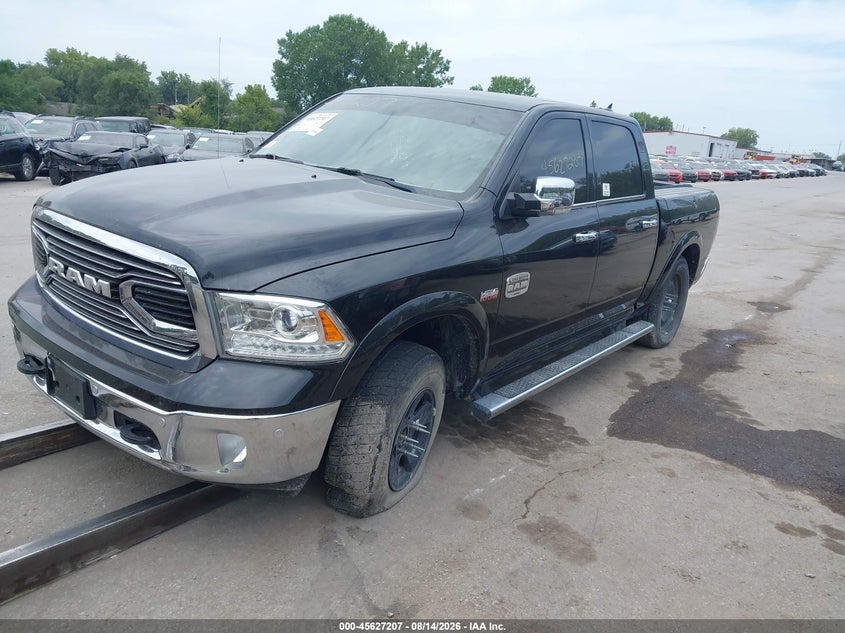 Vin: 1c6rr7pt6hs767672, lot: 46125673, ram 1500 longhorn  4x4 5'7 box 20172