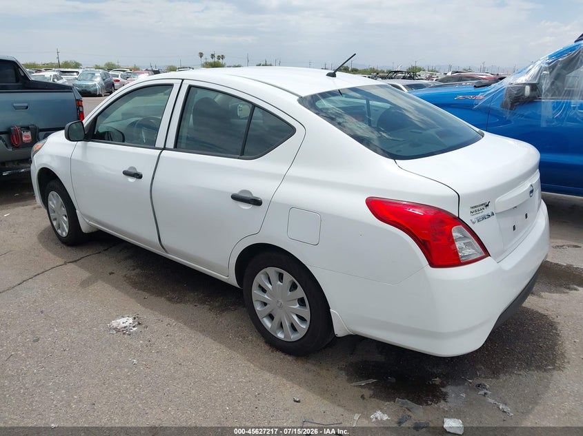 Vin: 3n1cn7ap4fl919159, lot: 46125683, nissan versa 1.6 s 20153