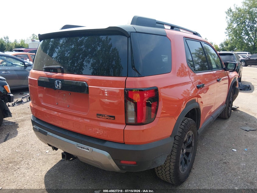 2026 Honda Passport Awd Trailsport Elite/Awd Trailsport Elite Blackout VIN: 5FNYF9H81TB056728 Lot: 45627218