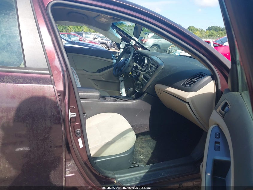 2013 KIA OPTIMA auction photo 5
