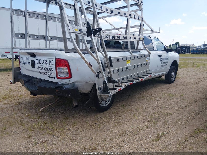 Vin: 3c6ur5hj5pg559462, lot: 46125720, ram 2500 tradesman  4x4 8' box 20234
