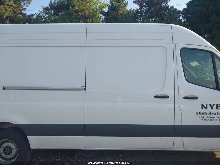 2025 Mercedes-Benz Sprinter 3500 High Roof 4-Cyl Diesel Ho VIN: W1Y5NDHY1ST210757 Lot: 45627261