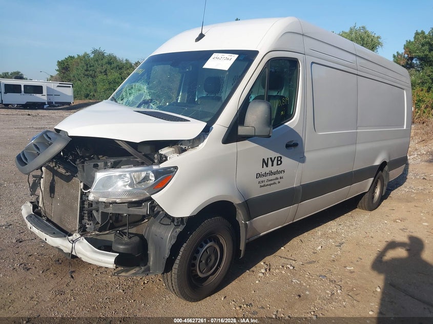 2025 Mercedes-Benz Sprinter 3500 High Roof 4-Cyl Diesel Ho VIN: W1Y5NDHY1ST210757 Lot: 45627261