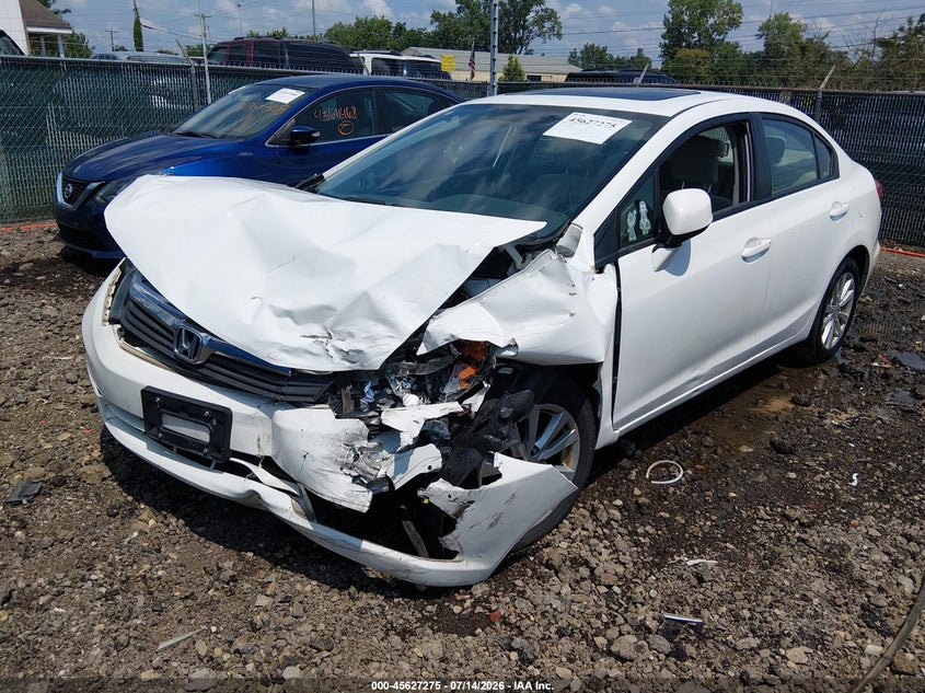 2012 HONDA CIVIC auction photo 2