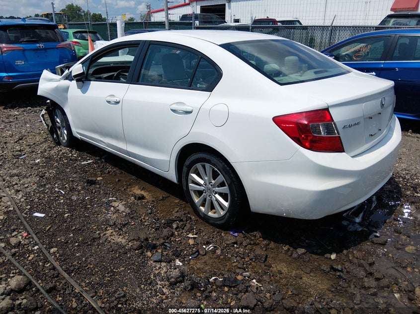 2012 HONDA CIVIC auction photo 3