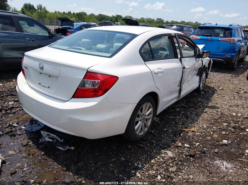 2012 HONDA CIVIC auction photo 4