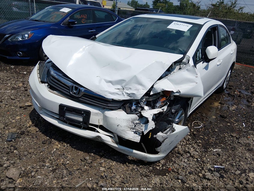 2012 HONDA CIVIC auction photo 6