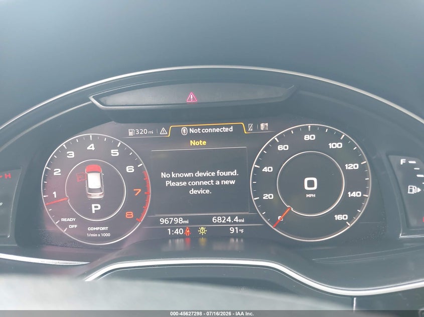 2019 Audi Q7 55 Premium/55 Se Premium VIN: WA1LAAF70KD013826 Lot: 45627298