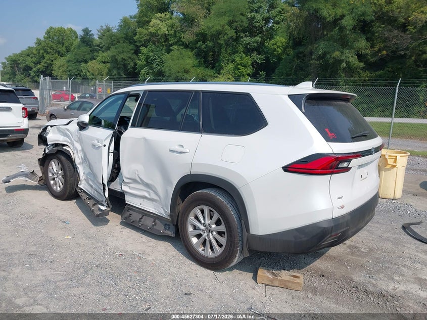 Vin: 5tdaaab57rs018666, lot: 46125770, toyota grand highlander xle 20243