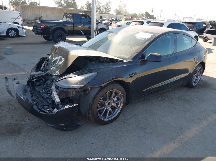 Vin: 5yj3e1ea7mf082239, lot: 46125794, tesla model 3 standard range plus rear-wheel drive 20212