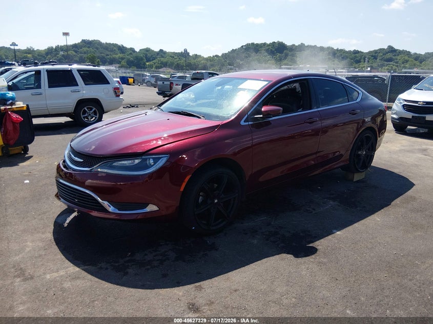 Vin: 1c3cccab4hn503135, lot: 46125795, chrysler 200 limited platinum 20172