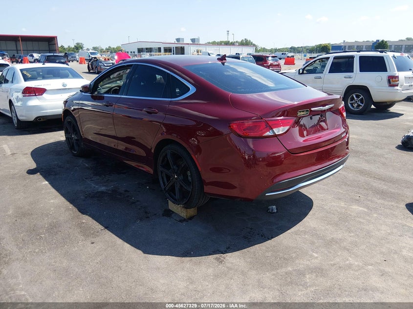 Vin: 1c3cccab4hn503135, lot: 46125795, chrysler 200 limited platinum 20173