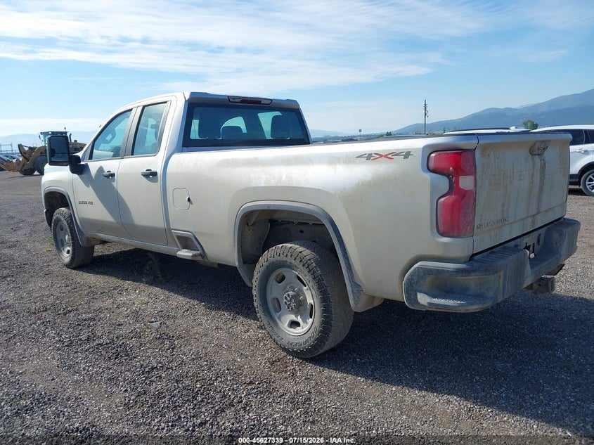 2020 CHEVROLET SILVERADO 2500HD auction photo 3
