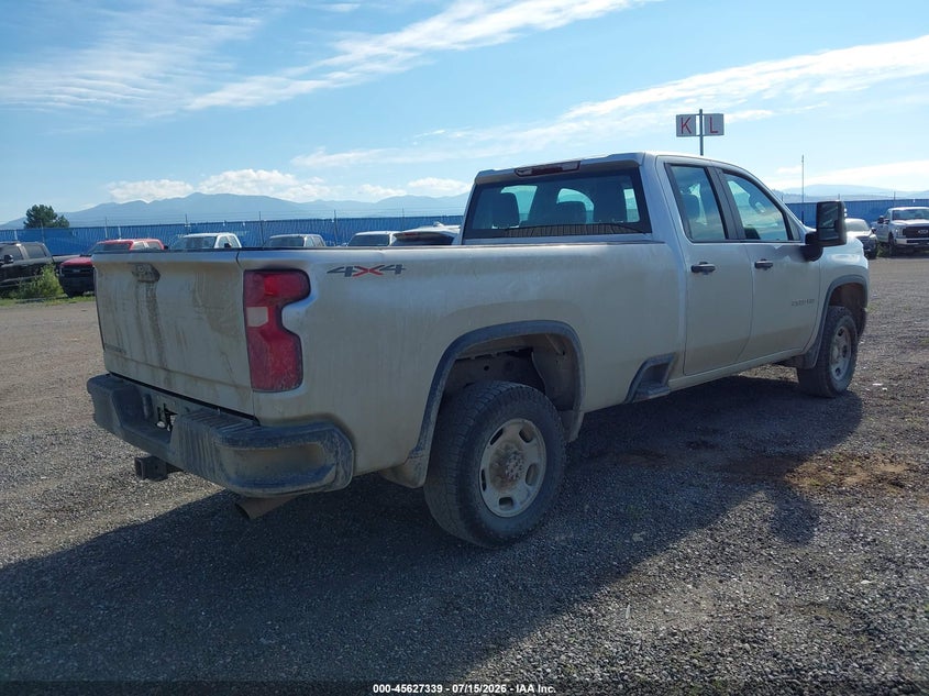 2020 CHEVROLET SILVERADO 2500HD auction photo 4