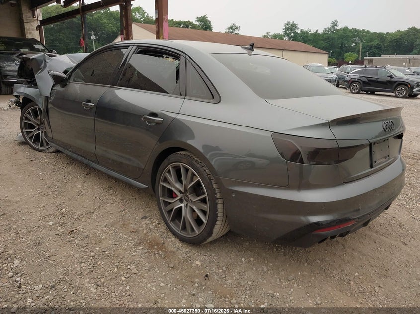 2022 Audi S4 Prestige Tfsi Quattro Tiptronic VIN: WAUC4BF47NA031722 Lot: 45627350